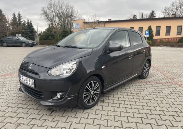 łódzkie Mitsubishi Space Star cena 22500 przebieg: 95000, rok produkcji 2013 z Pabianice